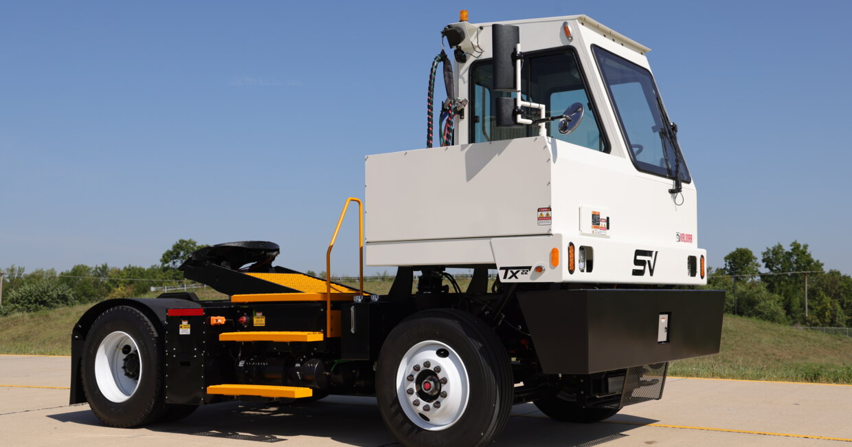 Terminals Going Green with Made-in-America Kalmar TX Electric Terminal Tractor