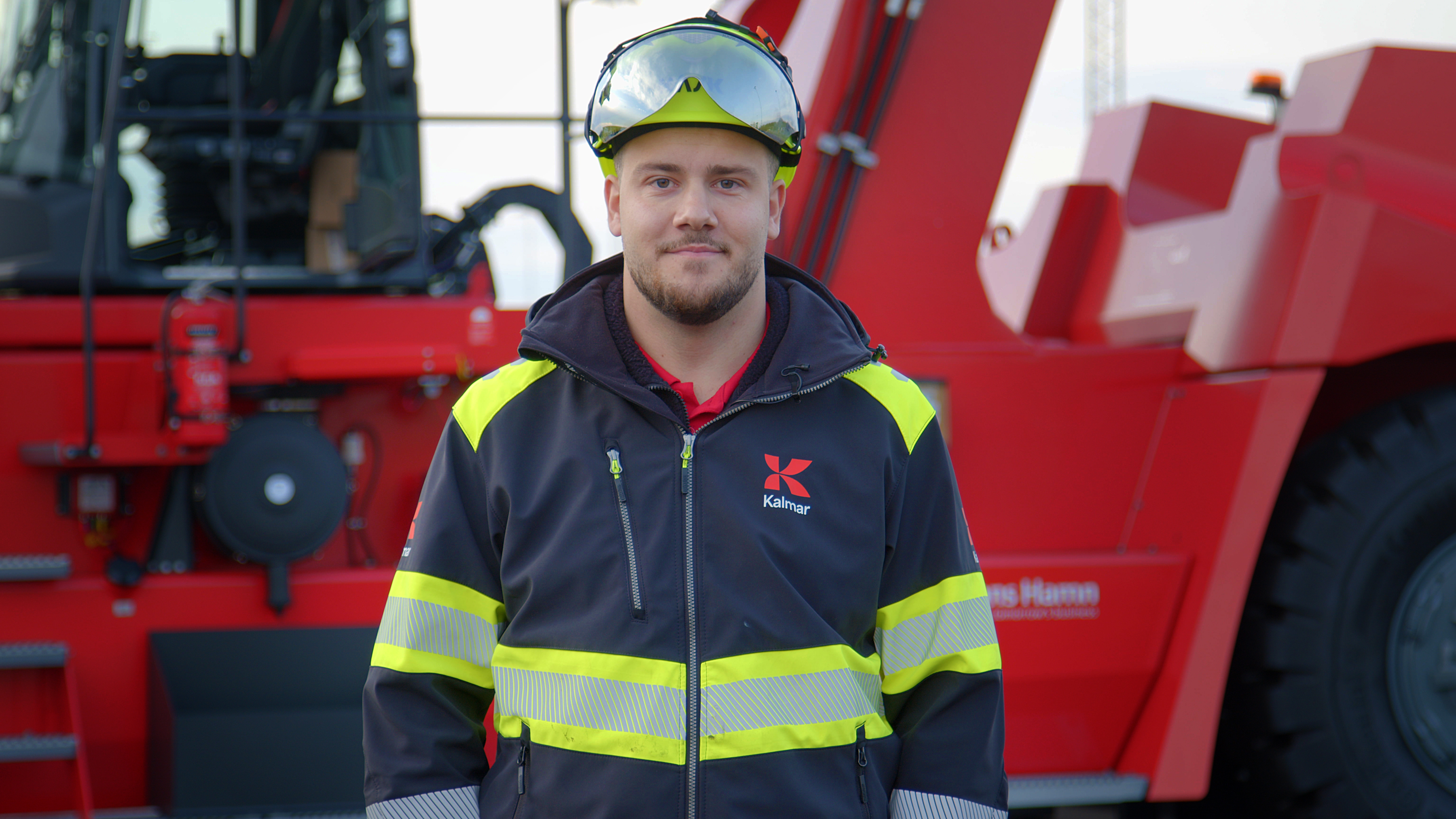 Kalmar Service Hero: Cesar Aagaard from Sweden
