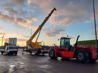 Kalmar forklifts power ABP Newport's steel handling operation