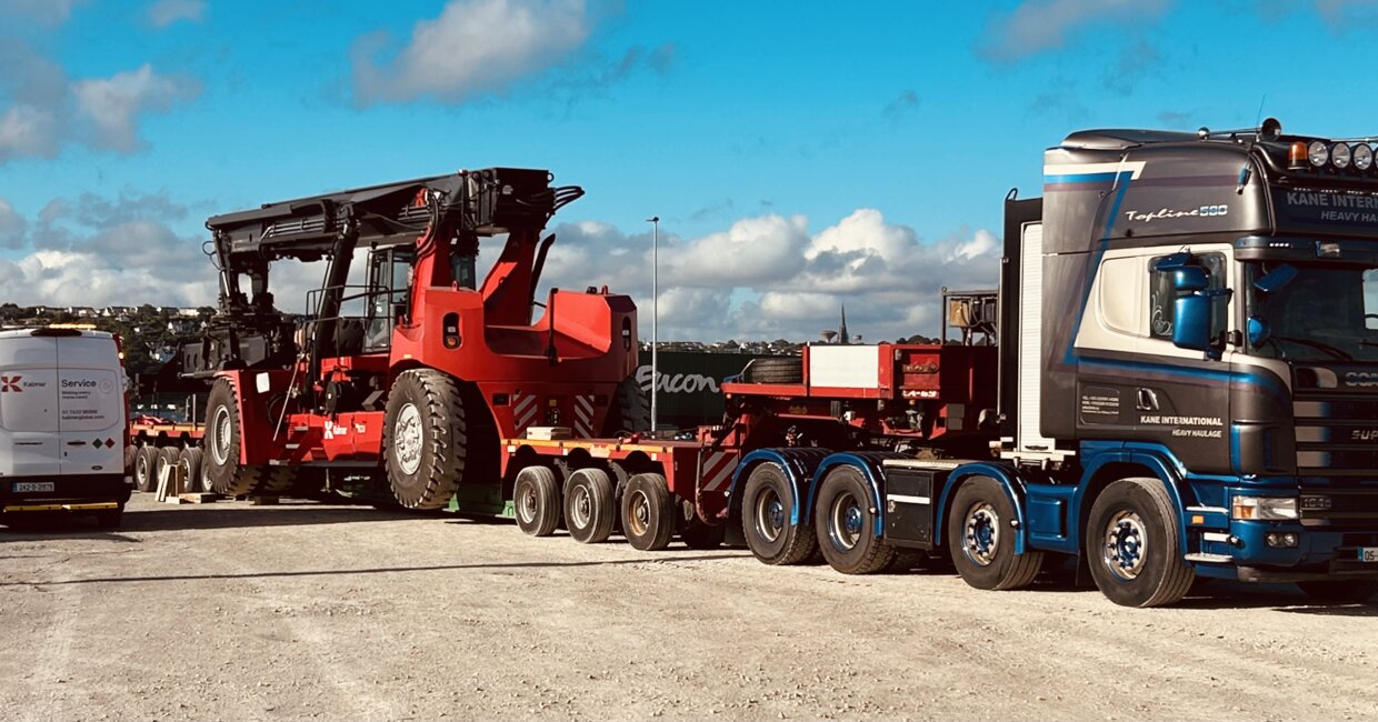 Bigger site, bigger lift: Kalmar Eco Reachstacker helps Murphy Transport’s expansion